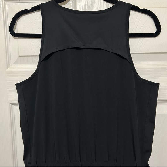 Athleta Expedition Dress Black Activewear Athleisure Hiking Skort Romper Size 8 - Picture 8 of 9